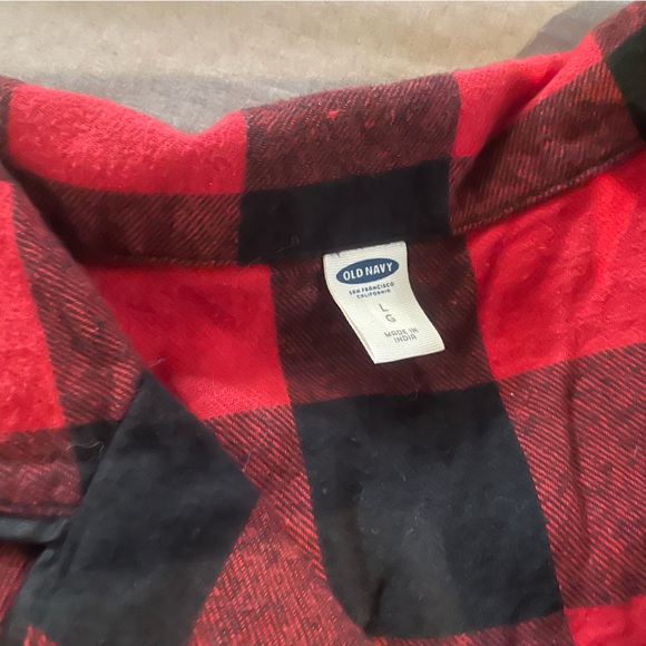 ☘️Old navy women's Buffalo plaid pajama set - Picture 2 of 4
